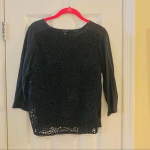 Sale 🌷 Anne Taylor Black Top